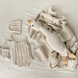 Organic Cotton Crochet Goose Toy