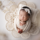 Boho Style Macrame Newborn Basket