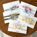 Newborn Fabric Floral Crown for Photography