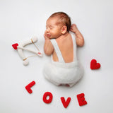 Felted Alphabet Letters for Newborn Photography & Nursery Decor