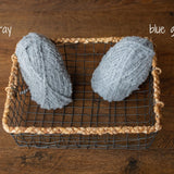 Boucle Knit Teddy Bear Toys in Different Sizes with Matching Newborn Bear Outfit