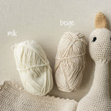 Organic Cotton Crochet Goose Toy