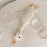 Organic Cotton Crochet Goose Toy