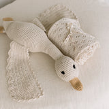 Organic Cotton Crochet Goose Toy