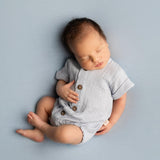 Baby Boy Muslin Shirt Newborn Summer Outfit