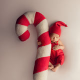 Soft Angora Baby Overalls and Sleep Hat – Unisex Outfit for Newborns and Sitters