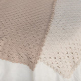 Organic Cotton Scalloped Edge Newborn Blanket