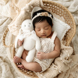 Angora Wool Knitted Teddy Bear and Bunny Medium Toys