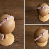 Newborn Girl Beaded Headband