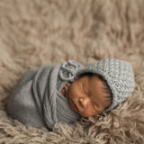 Long Newborn Melange Wrap for Photography, Newborn Stretch Wrap, Newborn photography props, Newborn Posing Fabric, Newborn Jersey Wrap Prop