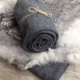 Real Rabbit Fur Rug, Newborn Fur Prop, Newborn Photography Prop, Newborn Props set, Newborn Rabbit Fur Cover, Newborn Posing fabric