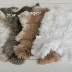 Real Rabbit Fur Rug, Newborn Fur Prop, Newborn Photography Prop, Newborn Props set, Newborn Rabbit Fur Cover, Newborn Posing fabric