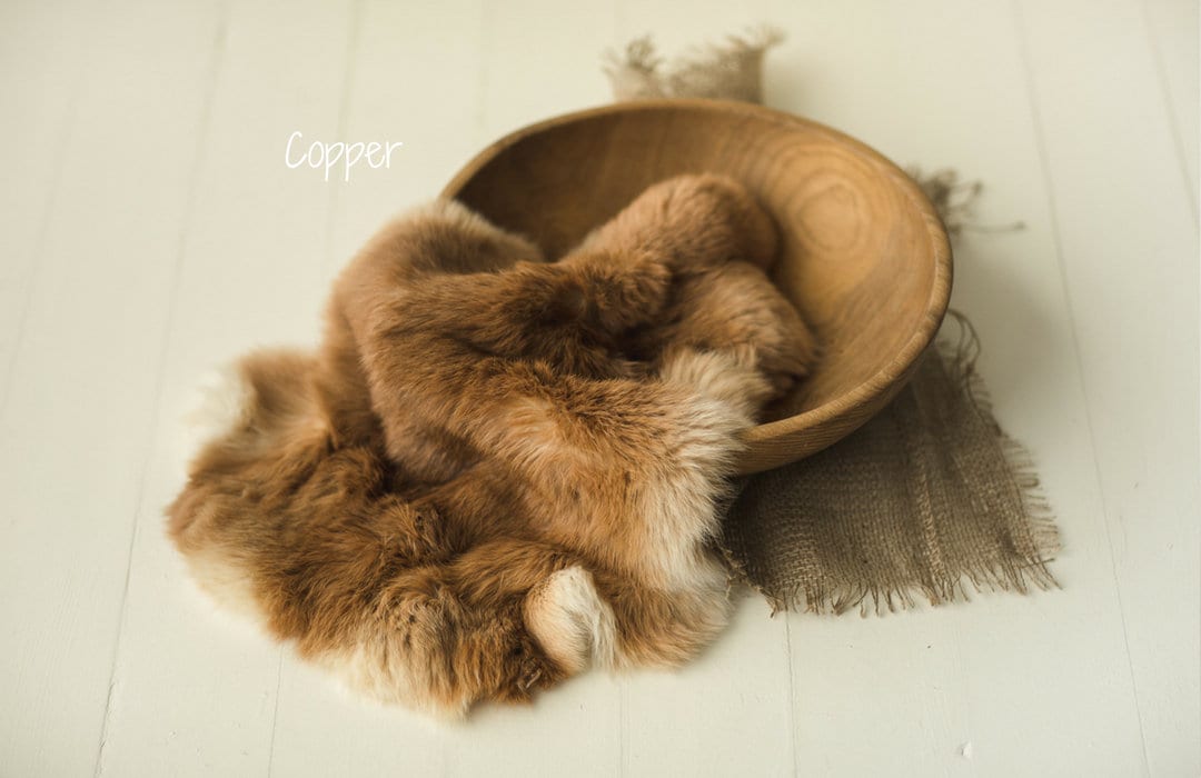 Real Rabbit Fur Rug, Newborn Fur Prop, Newborn Photography Prop, Newborn Props set, Newborn Rabbit Fur Cover, Newborn Posing fabric