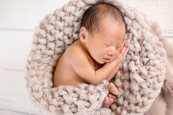 Newborn Knitted Blanket, Newborn Knit Blanket Set,Newborn knit cover,Newborn photography props,Newborn pillow,Newborn props for photography