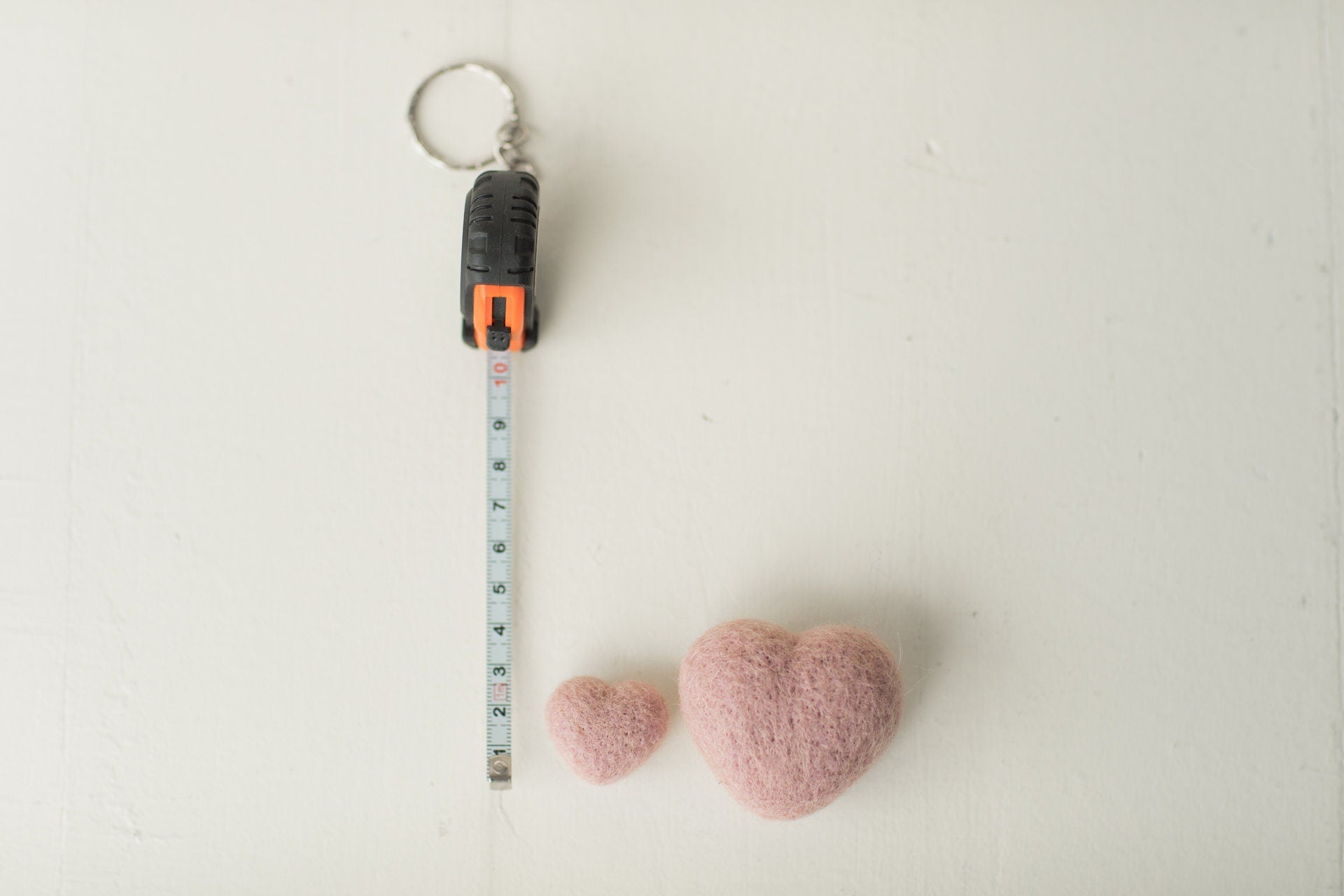Newborn Felted Hearts Set, Newborn Valentine's heart props, Newborn photography props, Newborn felted prop, Merino wool Heart Baby props