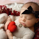 Newborn Rainbow Felted Heart Set, Newborn photography props, Newborn Rainbow photo props,Newborn felted prop,Baby Rainbow Felted Wool Hearts