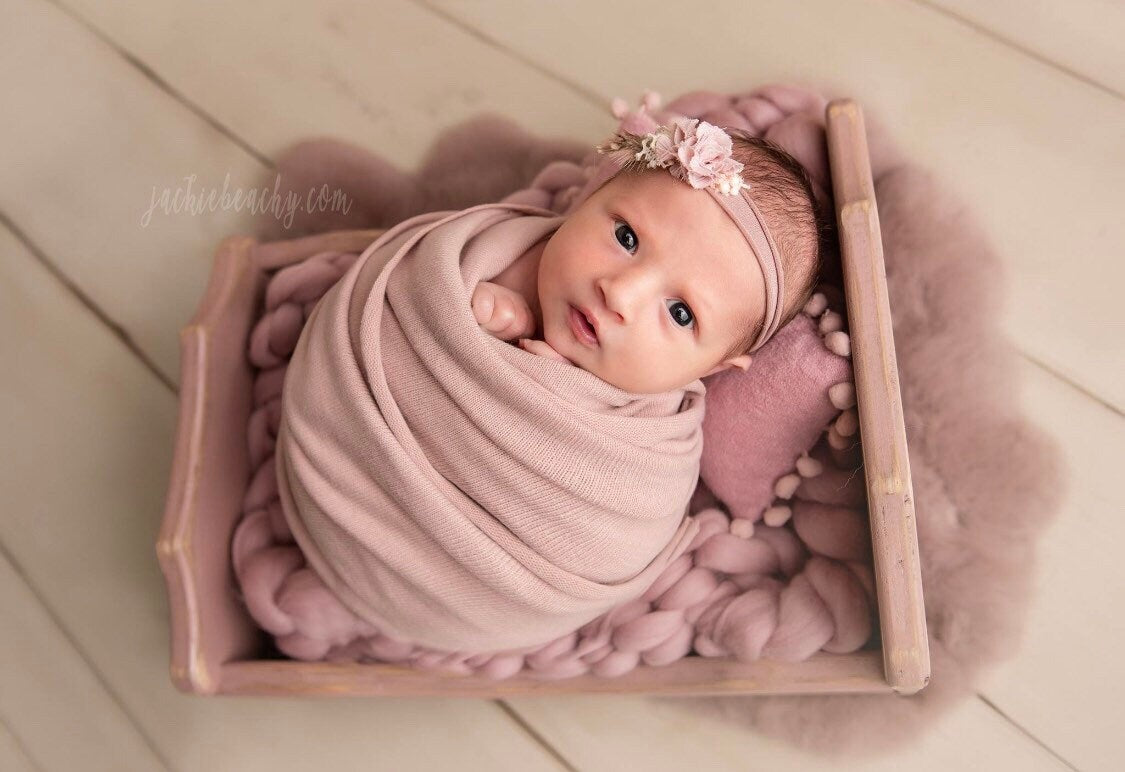 Newborn Angora Wrap, Newborn Stretch Wrap, Newborn Photo props, Newborn photography props, Newborn Posing Fabric, Newborn Long Wrap