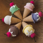 Newborn Doughnut Photo Prop, Newborn Photography Ice-cream Toy, Newborn photography props,Newborn Accessories Photo Prop,Newborn Knitted Toy