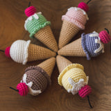 Newborn Doughnut Photo Prop, Newborn Photography Ice-cream Toy, Newborn photography props,Newborn Accessories Photo Prop,Newborn Knitted Toy