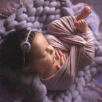 Soft stretchy newborn posing fabric wrap – photo prop for baby sessions