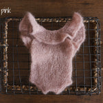 Newborn Frill Romper, Newborn Knitted Romper Girl, Newborn Knitted Outfit Girl, Newborn Photography props, Newborn Girl Coming Home Outfit