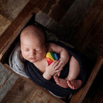 Newborn Rainbow Felted Heart Set, Newborn photography props, Newborn Rainbow photo props,Newborn felted prop,Baby Rainbow Felted Wool Hearts