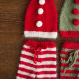 Newborn Christmas Outfit, Newborn Santa Claus Outfit, Christmas Newborn Outfit, Newborn Photography Props, Newborn Christmas Photo Outfit