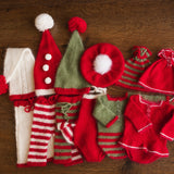 Newborn Girl Santa Claus Outfit, Newborn Girl Outfit, Newborn Christmas Outfit Girl, Newborn Santa Claus Outfit, Newborn Photography Props