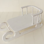 Newborn Wooden Sled, Newborn Sled Photography Props, Newborn Wooden Sleigh, Newborn Photography Props, Christmas Newborn Photo Props