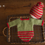 Newborn Elf Outfit, Newborn Christmas Outfit, Newborn Xmas Outfit, Newborn Photography Props, Newborn Photography Outfit Christmas style