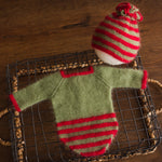 Newborn Elf Outfit, Newborn Christmas Outfit, Newborn Xmas Outfit, Newborn Photography Props, Newborn Photography Outfit Christmas style