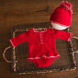 Newborn Girl Santa Claus Outfit, Newborn Girl Outfit, Newborn Christmas Outfit Girl, Newborn Santa Claus Outfit, Newborn Photography Props