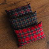Newborn Plaid Photo Pillow, Newborn Posing Pillow, Newborn Christmas Pillow, Newborn Photography props, Christmas Newborn Photo Props