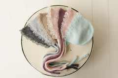 Newborn Knit Bonnet and Wrap for Newborn Photography Prop, Baby Crochet Bonnet, Newborn Girl Coming Home Outfit Newborn, New Baby Gift Girl