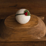 Newborn Holly Berry Headband, Newborn Christmas Holly Berry Headband, Newborn Felted Props,Newborn Photography Props,Newborn Christmas Props