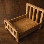 Newborn Photography Bed, Real Wood Newborn Bed Prop, Newborn Photography Props, Newborn Wooden Bed, Newborn Photo Prop, Newborn Chair Prop