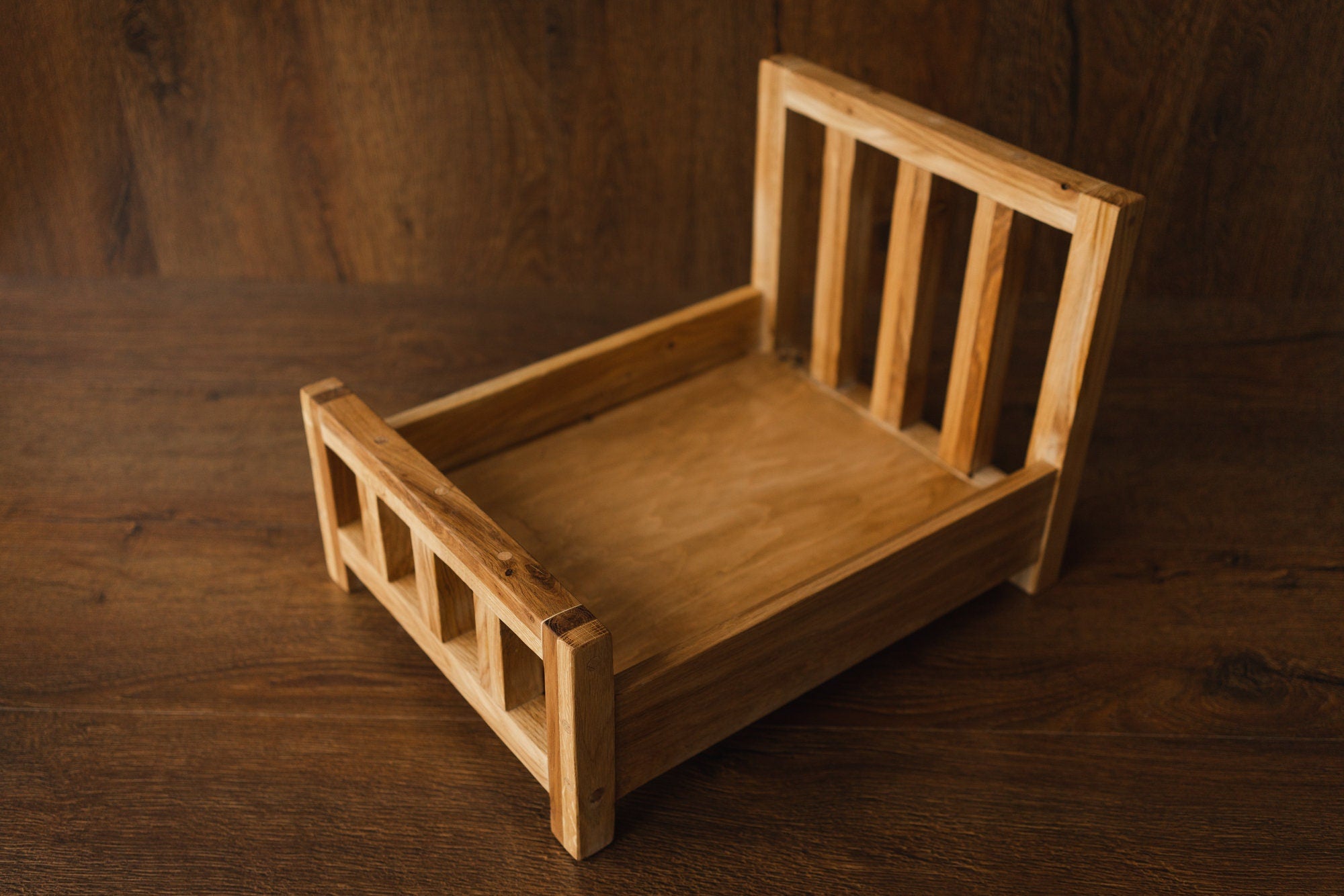 Newborn Photography Bed, Real Wood Newborn Bed Prop, Newborn Photography Props, Newborn Wooden Bed, Newborn Photo Prop, Newborn Chair Prop