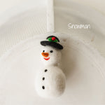 Newborn Christmas Toys, Newborn Knitted Toy, Newborn Santa Claus Toy,Newborn Snowman Felted Toy, Christmas Lollipop Toy, Gingerbread Man