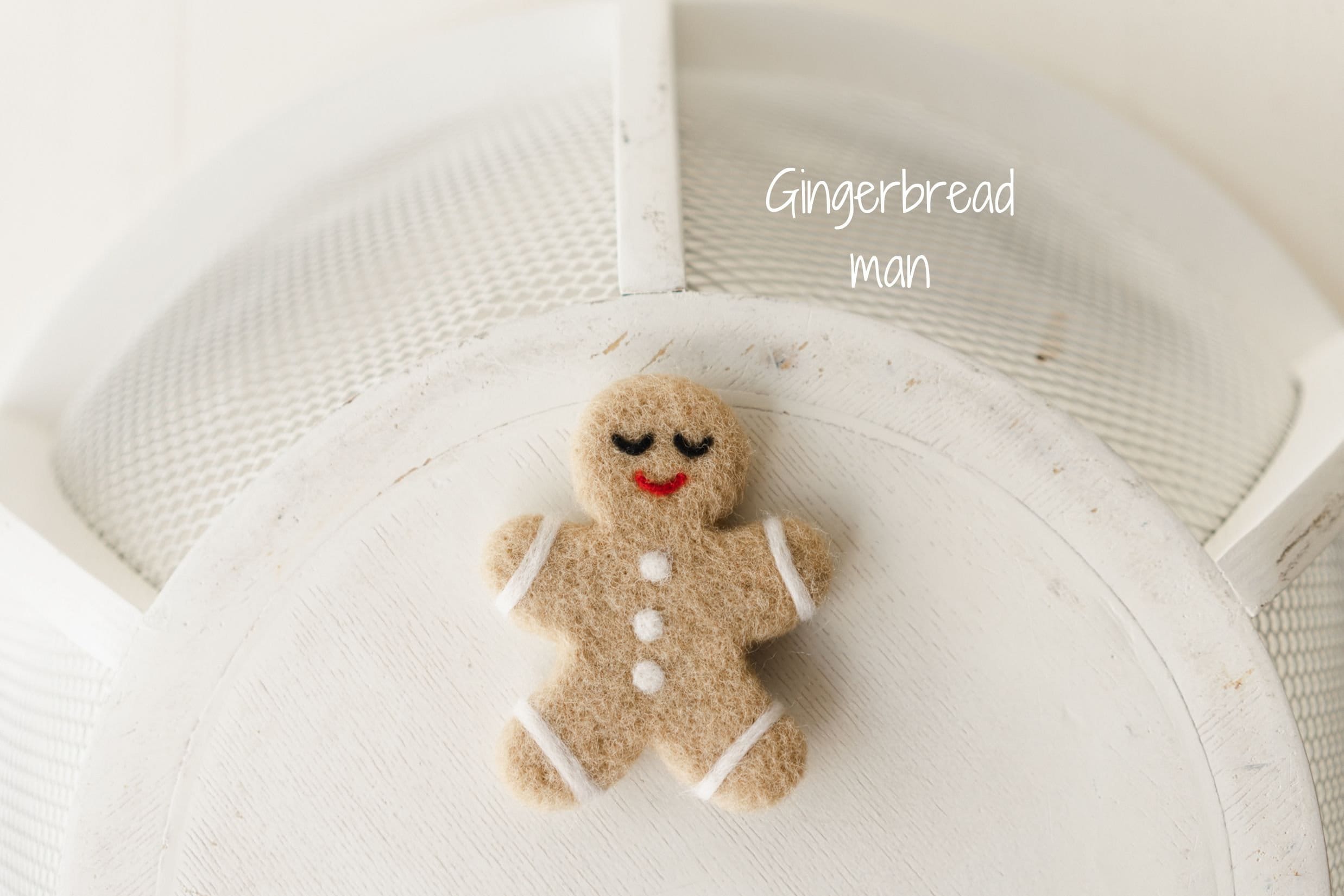 Newborn Christmas Toys, Newborn Knitted Toy, Newborn Santa Claus Toy,Newborn Snowman Felted Toy, Christmas Lollipop Toy, Gingerbread Man