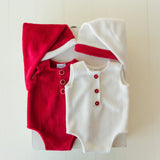 Newborn Christmas Outfit, Newborn Santa Claus Outfit, Christmas Newborn Outfit, Newborn Photography Props, Newborn Christmas Photo Outfit