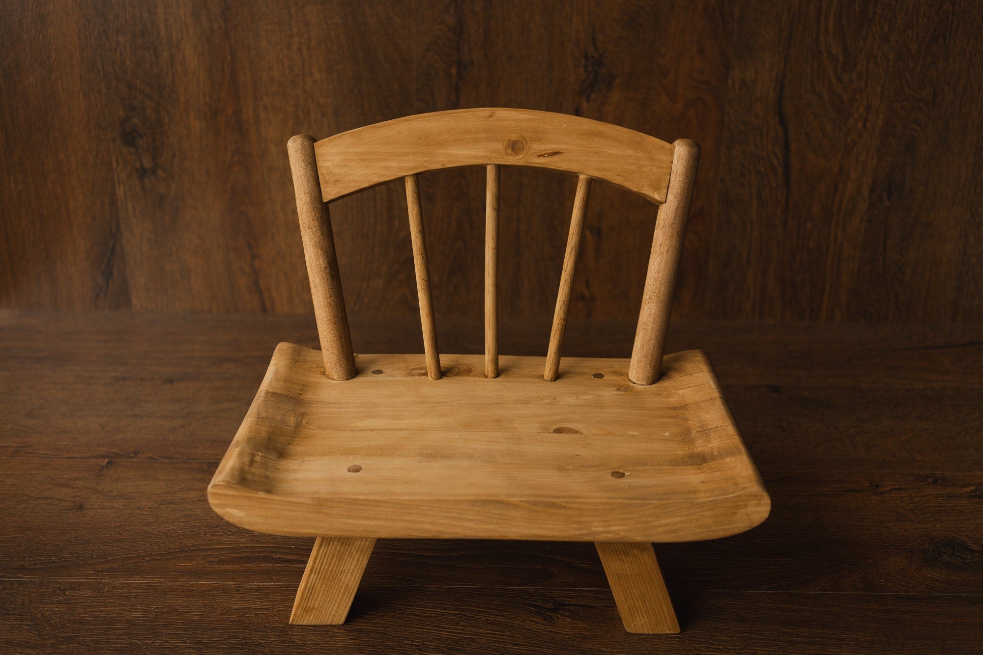 Newborn Wooden Chair,Rustic Wood Props,Newborn photo props,Newborn Photography prop,Real Wood Newborn Chair,Newborn Wood Chair,Vintage Chair