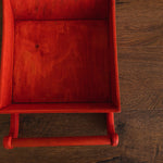 Newborn Wooden Sleigh, Newborn Red Sled, Newborn Sleigh Photo Prop, Newborn Photography Props, Christmas Newborn Photo Props