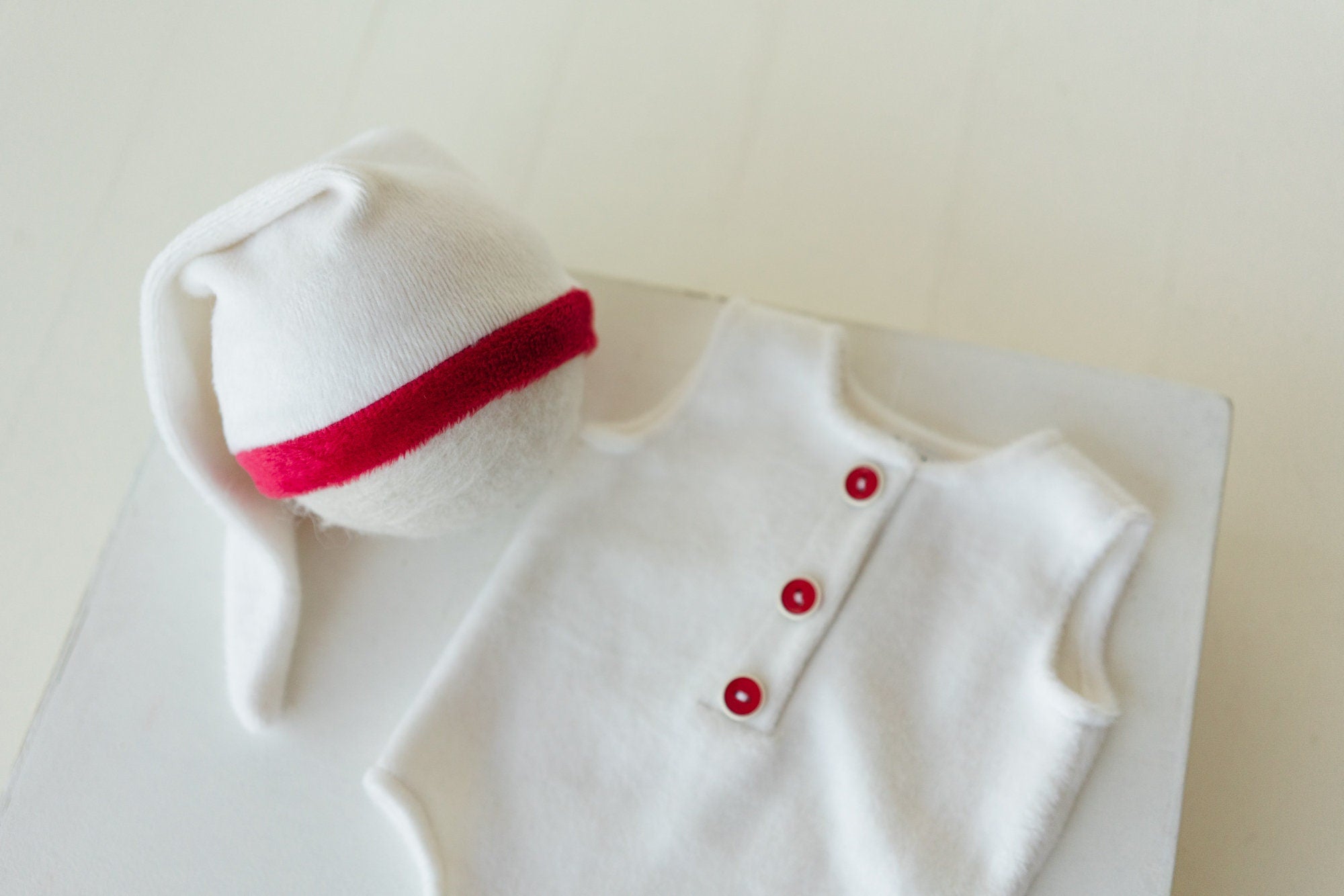 Newborn Christmas Outfit, Newborn Santa Claus Outfit, Christmas Newborn Outfit, Newborn Photography Props, Newborn Christmas Photo Outfit