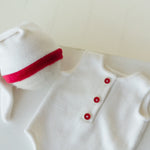 Newborn Christmas Outfit, Newborn Santa Claus Outfit, Christmas Newborn Outfit, Newborn Photography Props, Newborn Christmas Photo Outfit