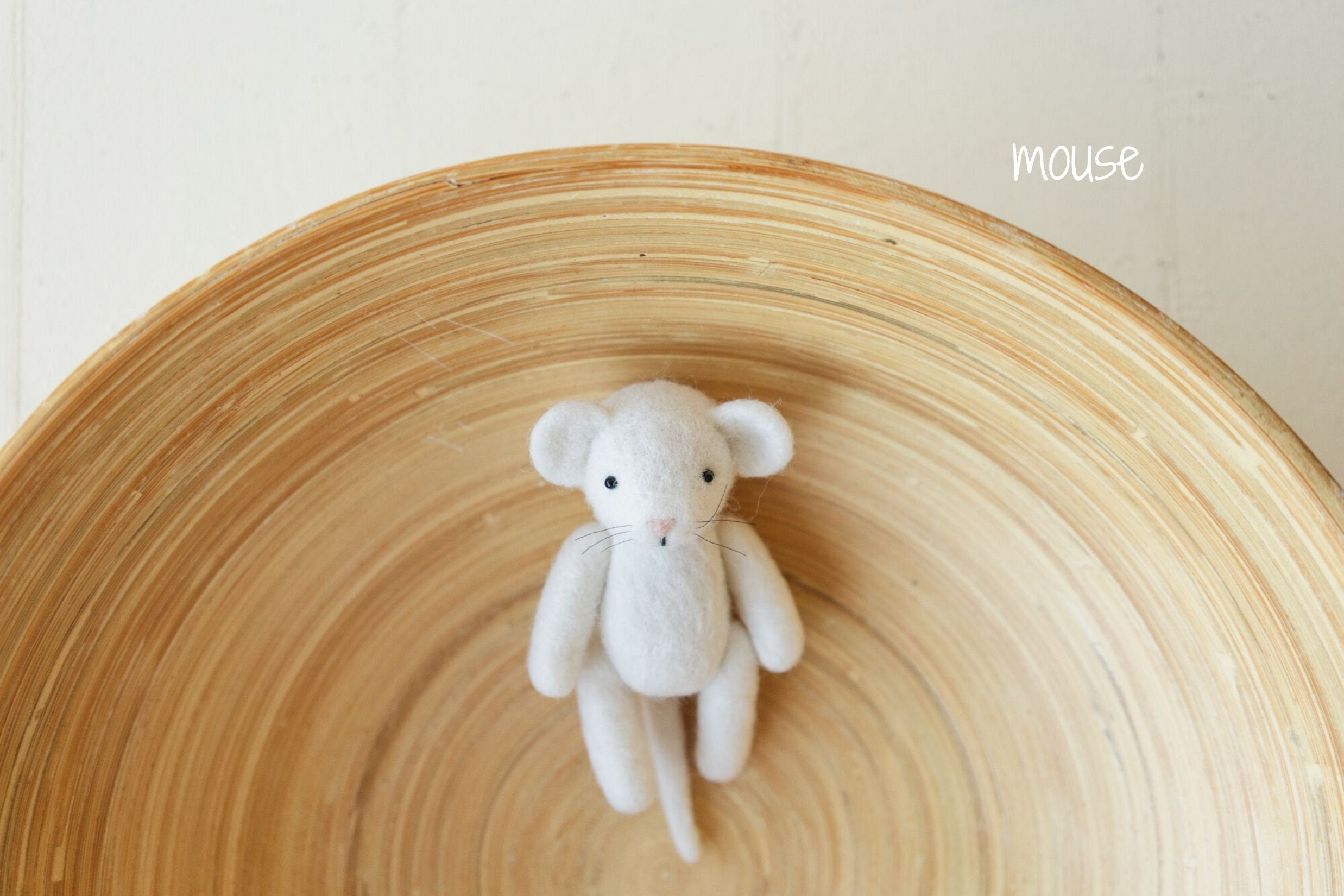 Newborn Photography Felt Toy, Felted Animals Photo Props, Felt Stuffed Teddy Bear Newborn Photo Props, Felt Bunny Newborn photography props