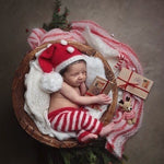 Newborn Christmas Outfit, Newborn Santa Claus Outfit, Christmas Newborn Outfit, Newborn Photography Props, Newborn Christmas Photo Outfit