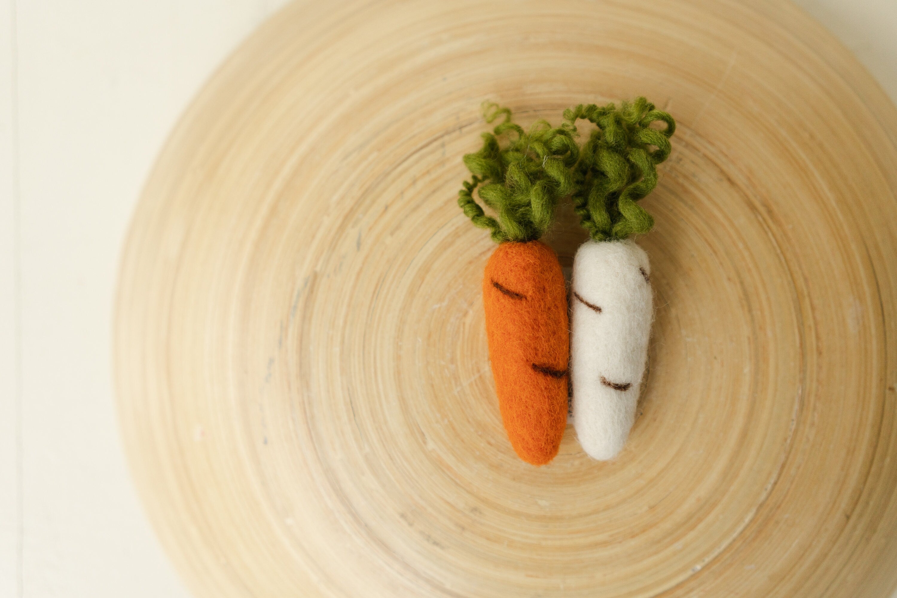 Newborn Felted Carrot Toy,Newborn Felted Props,Newborn Photography Props,Newborn Carrots Props,Newborn Felt Photo Props,Newborn Easter Props