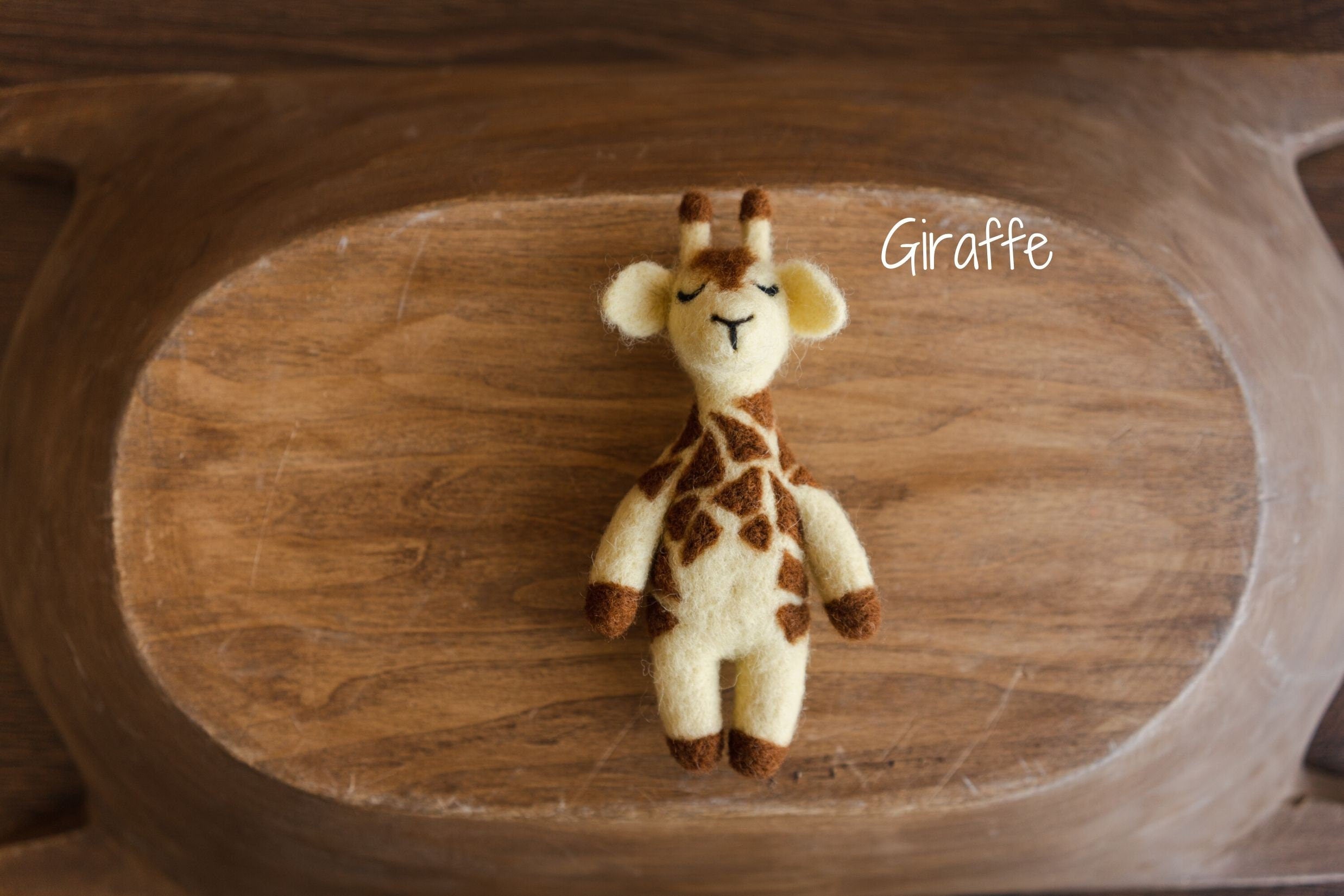 Newborn Felted Animal Toy for Photography, Newborn Felted Lion Toy, Newborn Felted Giraffe Toy,Newborn Felted Horse Toy, Newborn Felted Seal