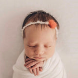 Rainbow Felted Heart Toy, Rainbow Felted Wool Headband, Newborn photography prop, Newborn Rainbow photo props, Newborn Rainbow Heart Props