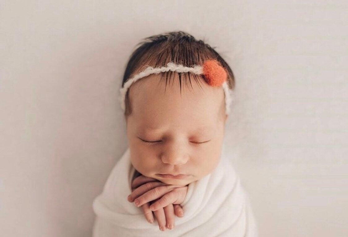 Rainbow Felted Heart Toy, Rainbow Felted Wool Headband, Newborn photography prop, Newborn Rainbow photo props, Newborn Rainbow Heart Props